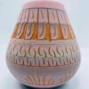 Native American Navajo pottery Vase Signed "Dena J"