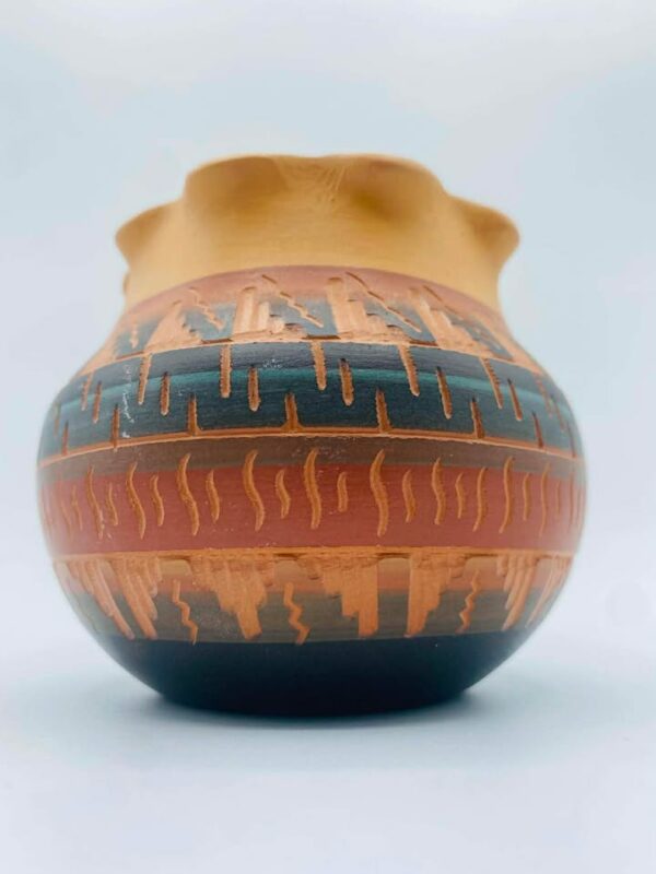 Signed "A Smith" Southwestern Native American Pottery Jar