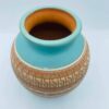 Native American Navajo pottery Vase Signed "Ron J"