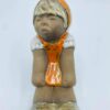 Mid Century Modern Tilgmans Keramik Sweden Fredrik/Boy Figurine