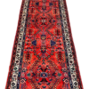 Origin "Hamedan" Persian Rug Hand Knotted Natural Dyes with RARE Map of Tree pattern 10' X 3'5"