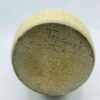 Signed "Tamarack Studios" Rustic Carved Stoneware Pottery Vase