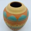 Native American Navajo Pottery Vase Signed "A.B"
