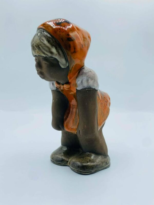 Mid Century Modern Tilgmans Keramik Sweden Fredrik/Boy Figurine