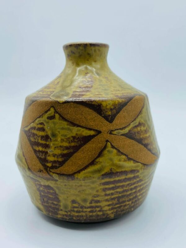 Mid Century Modern Art Style Studio Pottery Vase