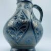 Early German Westerwald Salt Glazed Stoneware Pottery Signed Pitcher/Jug