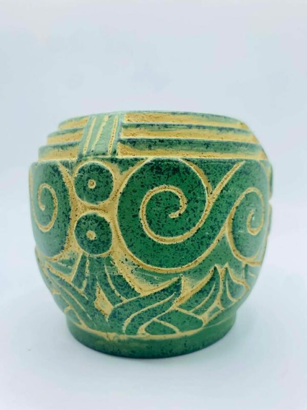 Signed "Claire Burke" Handcrafted Studio Pottery Vase/Pot