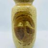 Signed "Tamarack Studios" Rustic Carved Stoneware Pottery Vase