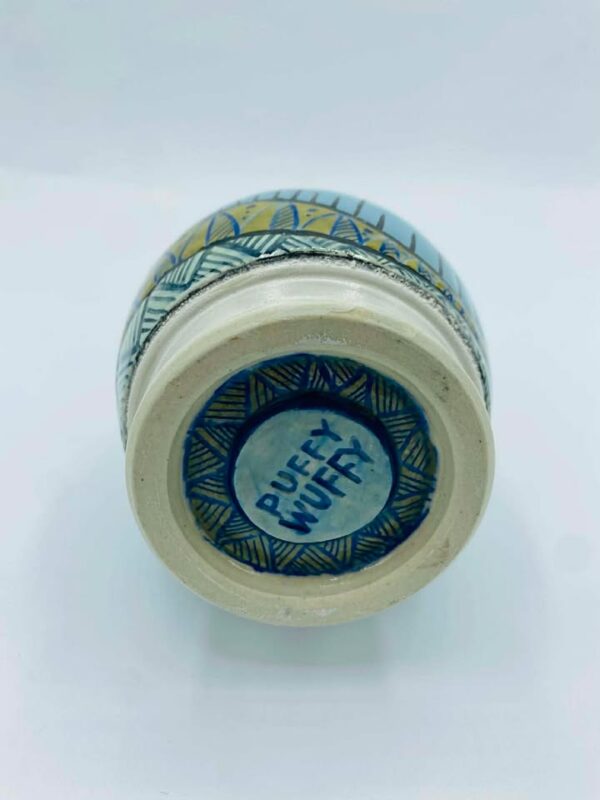 "Puffy Wuffy" Studio Pottery Vase