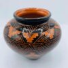 2004 Handcrafted Native American Navajo Etched Pottery Signed