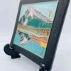 Handmade "Mount Rundle" Ceramic Art Tile Signed Brian McArthur and Dawn Detarando
