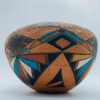 Signed 1991 Sky City N.M Acoma Pueblo Native American Pottery Vase