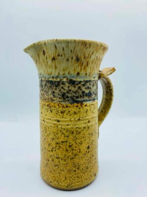 Handcrafted stoneware Studio Art Pottery Pitcher