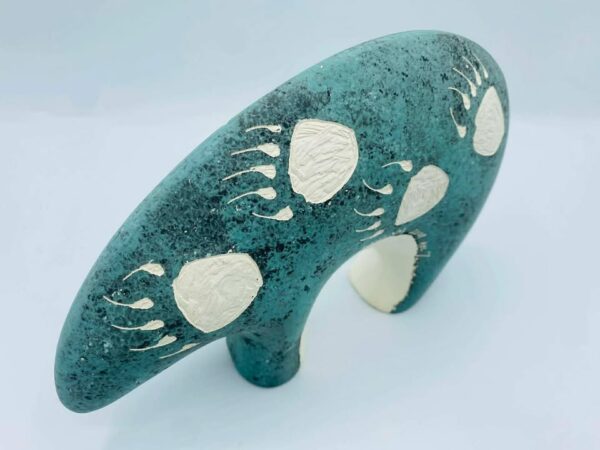 2008 Signed Joseph Lewis Acoma Pueblo N.M Native American Pottery Spirit Bear