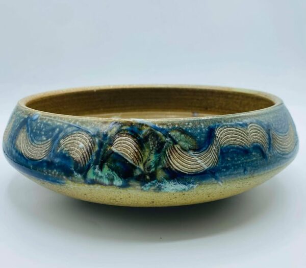 Vintage Handmade Signed "am" "Thunder Bay Ontario" Studio Pottery Bowl/Dish