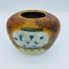 Vintage Japanese Studio Pottery Fish Vase