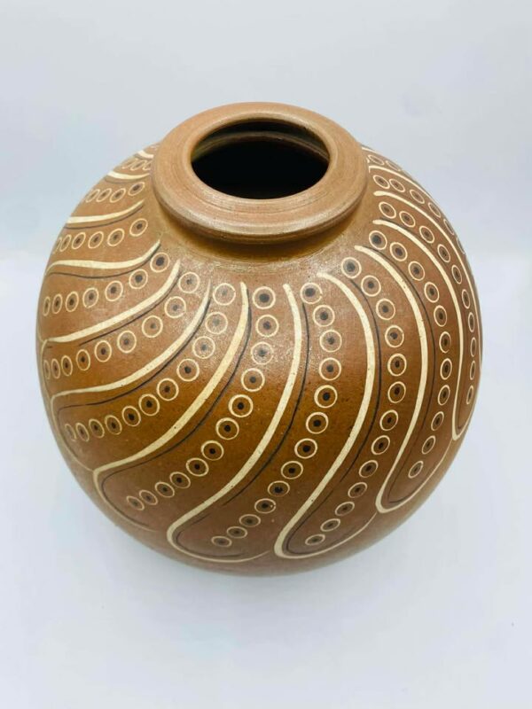 1979 Handmade Terracotta/Clay Signed Studio Pottery Vase/Pot