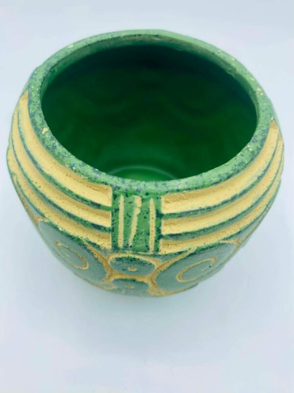 Signed "Claire Burke" Handcrafted Studio Pottery Vase/Pot