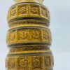 1960s-1970s West Germany Pottery By Bay Keramik Vase with Six Leaf Pattern