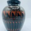 2001 Signed Billy Dennison Navajo Etched Pottery Vase