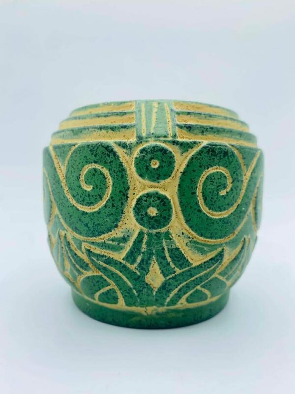 Signed "Claire Burke" Handcrafted Studio Pottery Vase/Pot