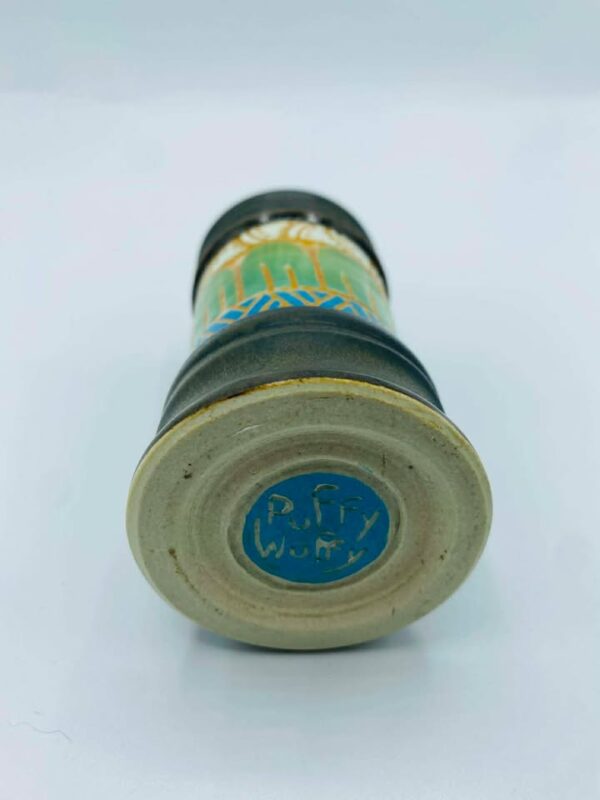 "Puffy Wuffy" Studio Pottery Vase