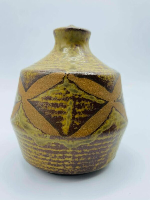 Mid Century Modern Art Style Studio Pottery Vase