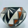 Signed "MG" Acoma Pueblo N.M Native American Pottery Vase