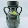 1960s "Sheres TO BEAUTIFY YOUR HOME" Made in Italy Pottery Vase