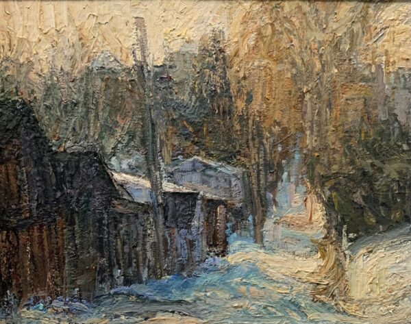 Yellow Tree Toronto Laneway