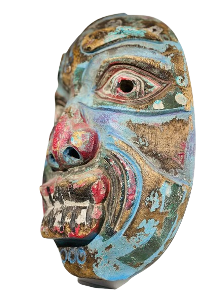 Ceremonial Mask, Northwest Coast, Port Hardy, British Columbia 1940